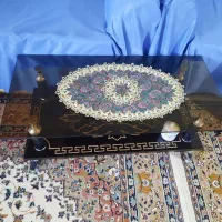 فروش دو دست مبل همراه با جلو مبلی