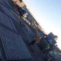 پایه فنس باغ انگور فنسکشی