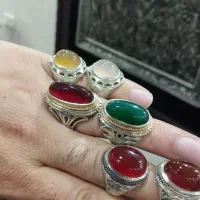 انگشترهای نقره جفتی زیر قیمت نقره خام