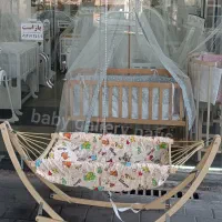 گهواره سنتی سیسمونی نوزاد ننو تخت کنار مادر مدل s