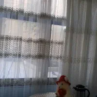پرده تورگیپور آستردار درحدنو شیک|پرده، رانر، رومیزی|اصفهان, ملک‌شهر|دیوار
