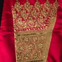 شلوار جنگلی یا شلوار بندری با پارچه ساتن عروس|لباس|بندرعباس, |دیوار