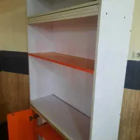 میز کامپیوتر و جا کتابی|میز تحریر و کامپیوتر|قم, باغ پنبه|دیوار