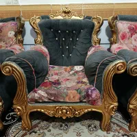 مبل هفت نفره سلطنتی راحتی|مبلمان خانگی و میز عسلی|اقبالیه, |دیوار