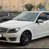 بنز C200  مدل 2012  بدون رنگ  فروش فوری