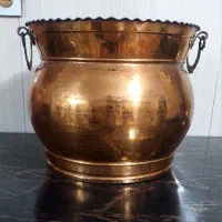 گلدان و کوزه مسی بزرگ
