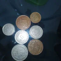 7 تا از سکه‌های جمهوری اسلامی سالم قدیمی