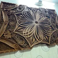 تابلو معرق لوکس سه بعدی برجسته