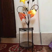 آباژور چراغ دار