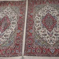 یک جفت فرش دستبافت زرع و نیم|فرش|کاشان, طالقانی|دیوار