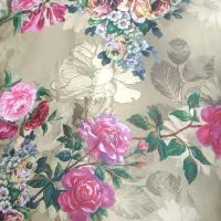 پارچه مجلسی کرپ ساتن  کره ای متری 250