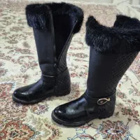 بوت چرم دخترانه|کیف، کفش، کمربند|کرج, شهرک یاس شمالی|دیوار