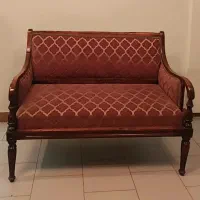 مبل آنتیک وینتیج ۱۰۰ ساله، چوب اصل و خراطی دست‌ساز