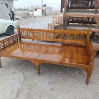 تخت سنتی دو در دو رنگ شده جنس خوب عالی با ضمانت|مبلمان خانگی و میز عسلی|تهران, دولتخواه جنوبی|دیوار