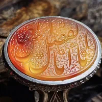 انگشتر فاخر عقیق یمنی