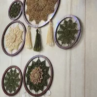 ست ماندلا ۶ تکه دست بافت