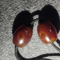 سنگ مهره عقیق سه چشم|کلکسیون اشیاء عتیقه|پیشوا, |دیوار