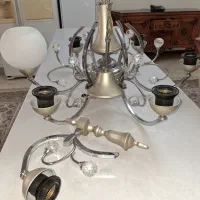 لوستر ۶ شاخه با دیوار کوب