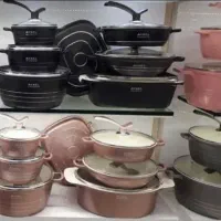 سرویس قابلمه 14 پارچه گرانیتی آیسل آکبند