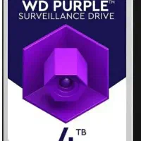 هارد ۴ ترا بنفش وسترن دیجیتال کاملا در حد نو