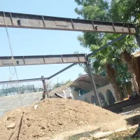 جوشکاری اسکلت،اجرای سقف کرومیت،شیروانی،اسکلت فلزی