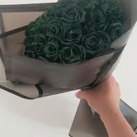 دست گل روبانی