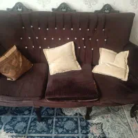 مبل ۷ نفره نیمه استیل