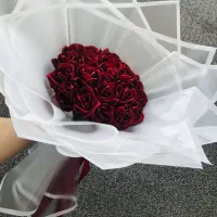 گل روبانی خوشکل و خاص پسند باقیمت اقتصادی|گل مصنوعی|رشت, یخسازی|دیوار
