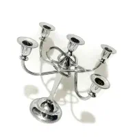 شمعدان های سیلور پلیت انگلیسی قدیمی انتیک