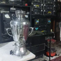 سماور گازی قدیمی زیرخاکی جهیزیه‌ای