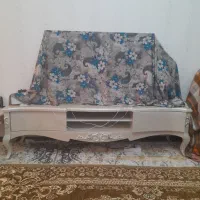 فروش میز تلویزیون نو نو و کابینت ام دی اف کاملا نو