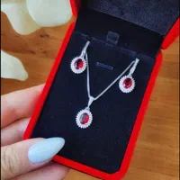 نیم ست نقره قلب سبز green &love روکش طلا کادویی|بدلیجات|تبریز, |دیوار