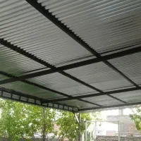 سایبان پارکینگ.شاخ گوزنی.اکاردونی