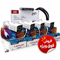 فروش ویژه پک ۴ دوربینه هایسنس اماده نصب+گارانتی