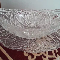 سه تیکه کریستال قدیمی،بل تراش دست