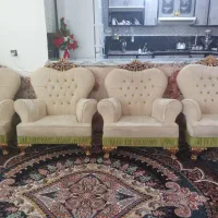 مبل در حد نو... چهارتا تکی هس
