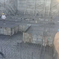 آرماتور بندی فنداسیون سوله و کف سوله