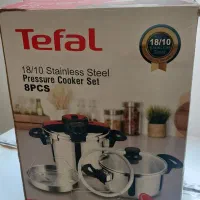 زودپز دوقلو تفال 5 و 7 لیتری نو داخل کارتن