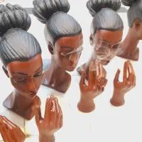 مجسمه های چهره جاعودی اک