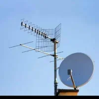 نصب و تنظیم آنتن .آنتن مرکزی .گیرنده دیجیتال