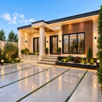 ویلا مدرن استخردار آرامش در تمام فصل‌ها سنددار