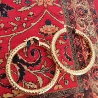 گواشواره نو حلقه ایی رنگ ثابت|بدلیجات|اصفهان, توپخانه ارتش|دیوار