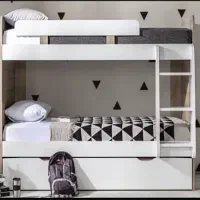 تخت خواب دو طبقه دونفره|تخت و سرویس خواب|اصفهان, باغ فدک|دیوار