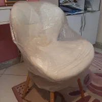 صندلی سفید نونو داخل مشما|صندلی و نیمکت|تهران, حافظیه|دیوار