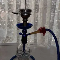 قلیان الجمیرا با طرح جمجمه با وسایل اضافی