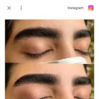 اصلاح صورت و قرینه سازی ابرو با توجه به فرم صورت