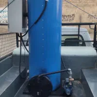 دیگ بویلر بخار با پلاک اماده حمل