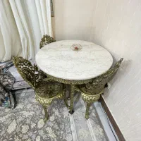 میز ناهار خوری ۴نفره برنز