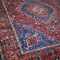 فرش دست بافت شیرازی قدیمی ۱۴ متری بی نظیر|فرش|تهران, مرزداران|دیوار