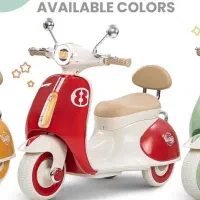 موتور شارژی کودک سه چرخ طرح وسپا|اسباببازی|قزوین, |دیوار